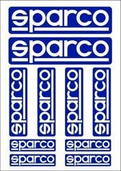 BRAND NEW Original Italian Sparco Motorsport sticker set - BESTSELLER!