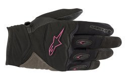 Motorcycle Gloves ALPINESTARS STELLA SHORE black/pink