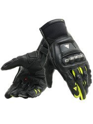 Motorcycle Gloves DAINESE STEEL-PRO IN black/neon