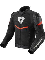 Motorcycle Textile Jacket REVIT Mantis black/red