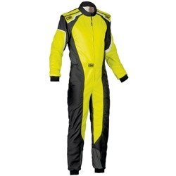 OMP Racing KS-3 Karting Kart Suit black/yellow (CIK FIA Approved)