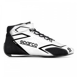 Race Racing Rally Shoes Sparco SKID (FIA SFI Approved) white