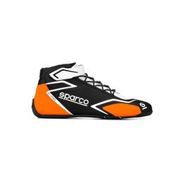 Sparco Karting Kart Racing Auto Shoes K-SKID black orange