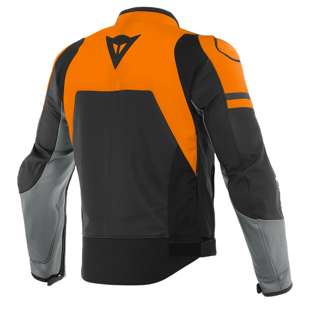 Motorcycle Jacket DAINESE AGILE black/orange | MOTORCYCLE \ MOTORCYCLE ...