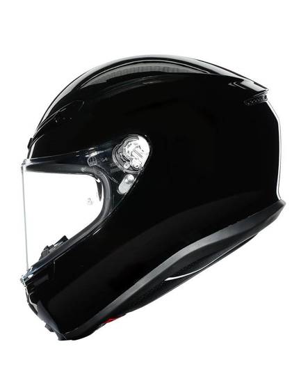 Motorcycle Helmet AGV AGV K6 black glossy