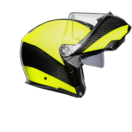 Motorcycle Helmet AGV SPORTMODULAR AGV E05 MULTI PLK YELLOW