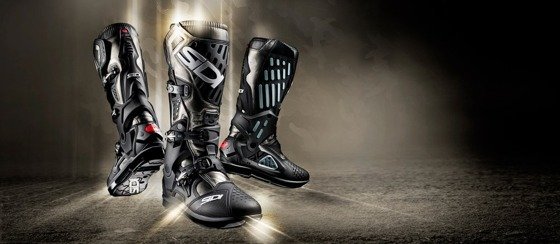 Motorcycle MX Enduro Boots SIDI ATOJO SRS gray black
