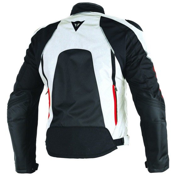 Motorcycle Textil Jacket DAINESE HAWKER D-DRY / black/white/red