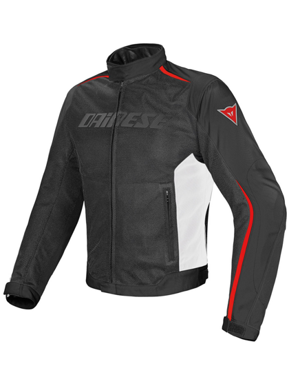 Motorcycle Textil Jacket DAINESE HYDRA FLUX D-DRY black/white