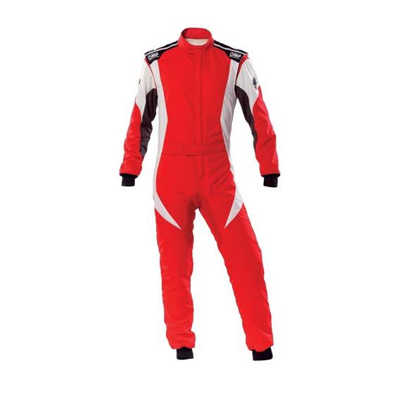 OMP Racing FIRST-EVO Racing Race Suit red (FIA Approved)