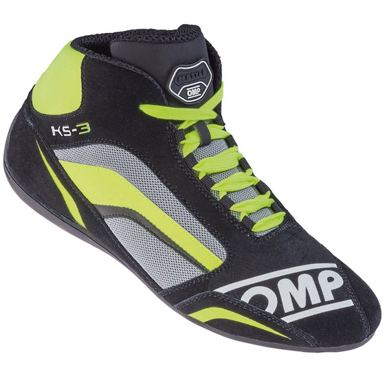 Kujo Yardwear OMP KS-3 Racing Shoes (2021 Model) - Black/Yellow