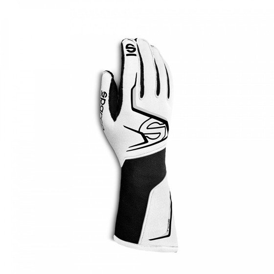 Sparco Racing Rally Race & Kart Gloves TIDE (FIA Approved) white