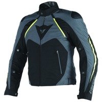 Motorcycle Textil Jacket DAINESE HAWKER D-DRY / black yellow