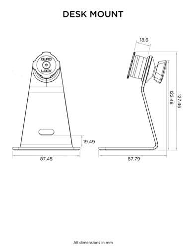 Quad Lock® Desk Mount - V2