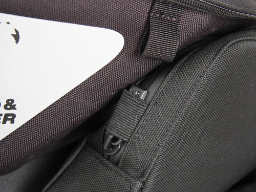 Royster Rearbag Lock it 17-19 L – grey zipper