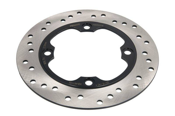 Tarcza hamulcowa przód stała, 220/105,3x4mm 4x125mm, średnica otworów mocujących 10,5mm HONDA DYLAN, NES, PS, SH 125/150/150i 2000-