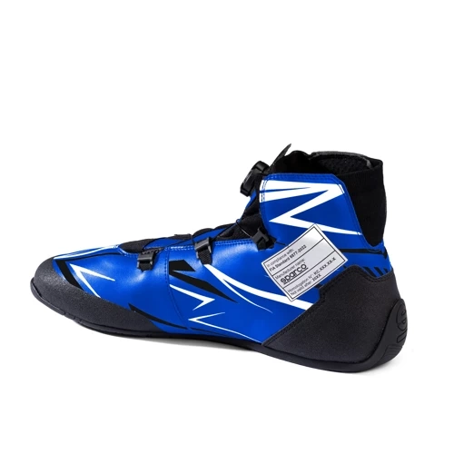 Sparco K-Rapid Kart Karting Boots Rotor Closure blue