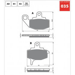 GOLDFREN KLOCKI 035 K5