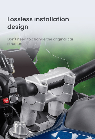 LOBOO Podwyższenie kierownicy do Triumph Tiger1200GT PRO (2023-) (10.3.02921.001.21)