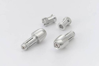 Końcówka kierownicy PINO-1 14-19mm srebrny