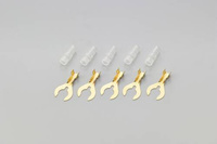 C-shaped terminal set, dia.6, set of 5, for hand tool
