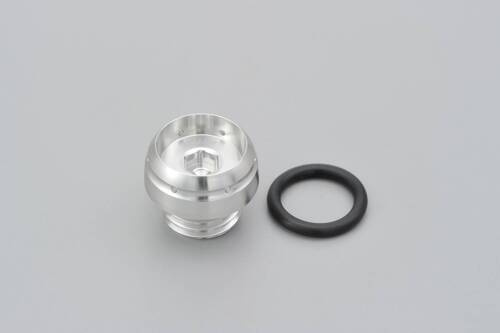OIL FILLER CAP BULLET M20XP2.5/SILVER