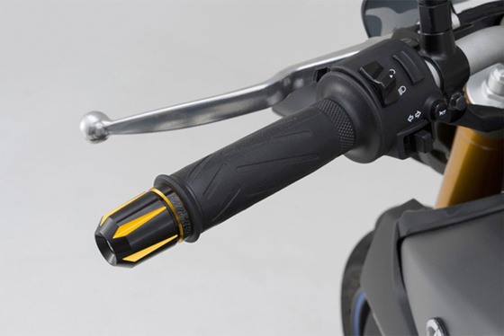 HANDLEBAR END "TKM-2" GOLD / 2PCS