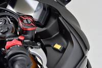 Włącznik/wyłącznik suwakowy w kolorze żółtym