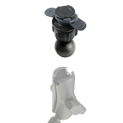 90555 Titan Opti Ball Head, DuoLock connector with 25 mm / 1” ball