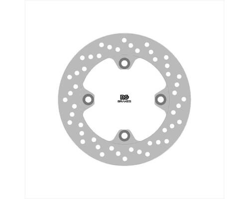 NG TARCZA HAMULCOWA TYŁ KAWASAKI NINJA 650 '17-'22, ZX-6R 636 '22, (220X100X5MM) (4X10,25MM)