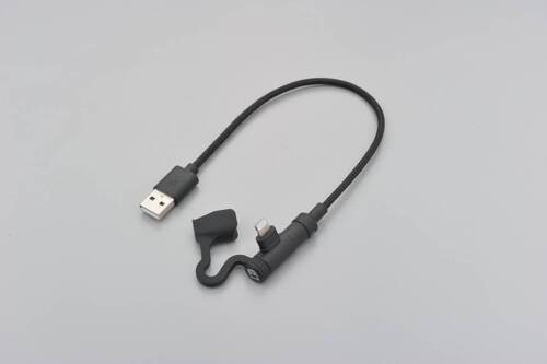 80471 USB CABLE TYPE-A TO LIGHTNING L-SHAPED 200MM