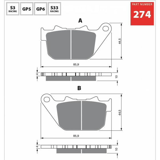 GOLDFREN KLOCKI 274 S3 CUT H-D