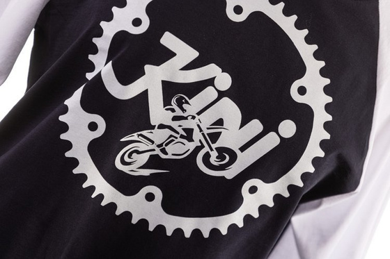 KINI-RB GIRLS RITZEL LONGSLEEVE - NIGHT SKY/WHITE