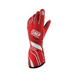 OMP Racing Race Rally Auto Kart Gloves ONE-S (FIA Approved) red
