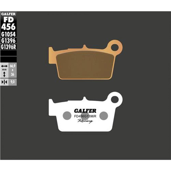 GALFER KLOCKI HAMULCOWE SINTER RACING OFFROAD FD456G1396R