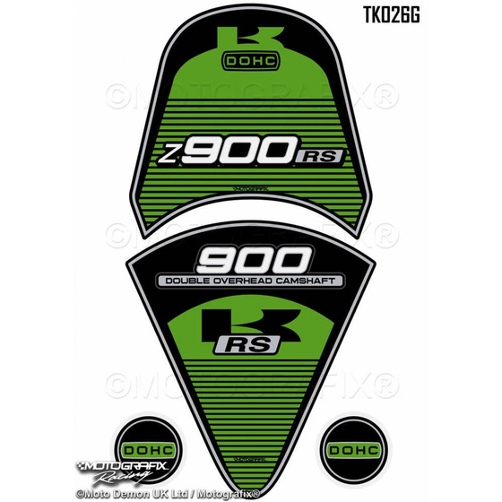 MOTOGRAFIX TANKPAD KAWASAKI Z900RS 2017-2020 TK026G