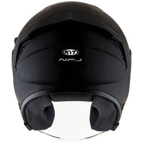 Kask Motocyklowy KYT NF-J matowy czarny - XS