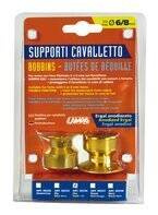 90336 Bobbins kit for forked stands - 6/8 mm – Gold