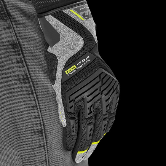 STREAM VENT MEN GLV YLW FLUO S