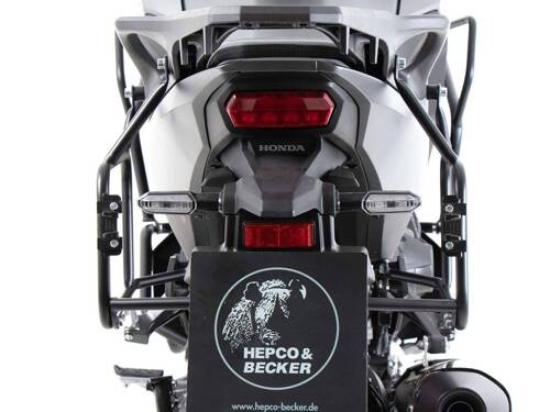 Sidecarrier permanent mounted black for Honda NT 1100 (2022-)