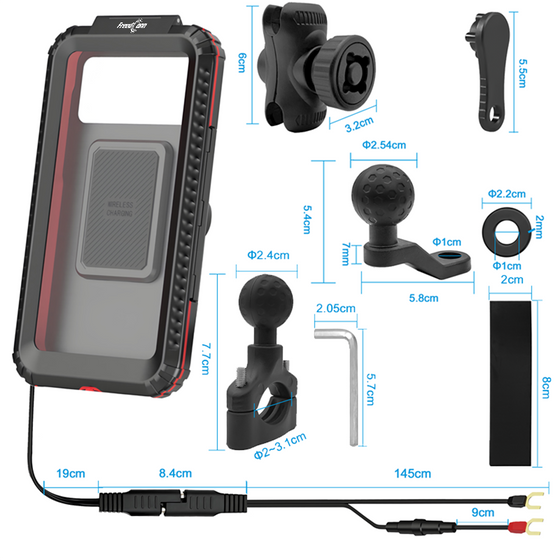 Phone holder for motorcycle MC42