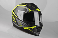 Kask Motocyklowy LAZER RAFALE Hexa (kol. Czarny - Żółty - Matowy) rozm. S