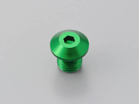 MIRROR PLUG M10-P1.25/LHS GREEN