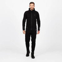 Shield Track Suit Mens Full Zip Hoody Black