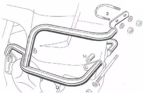 Suzuki DR BIG 800 (1991-1997) engine guard