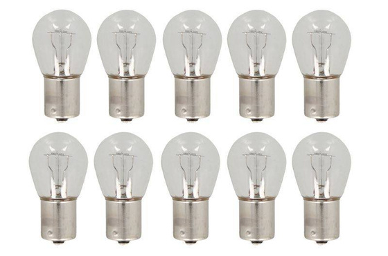 Żarówka (Karton 10szt.) P21W 24V 21W BA15S cokołowa, do 100% większa jasność, do 2 razy dłuższa żywotność Truckstar Pro Plus 100%