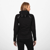 Motorcycle KNOX Shield Track Suit Womens Full Zip Hoody Black