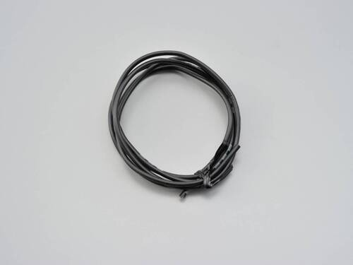 colored wire, AVS1.25, black, 1m
