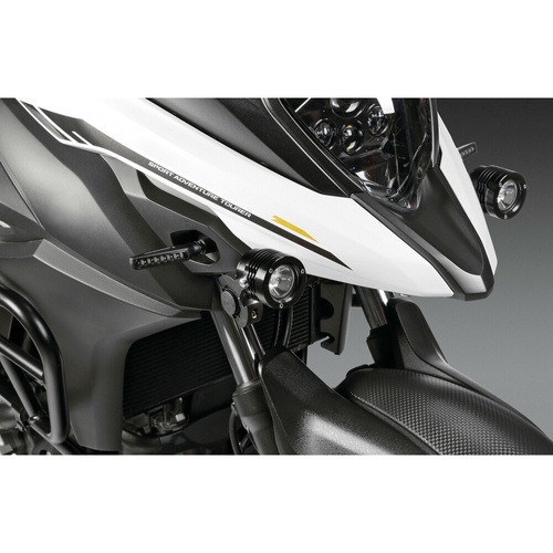 90533 - O-Lux, pair of auxiliary led lights, 12V - Black