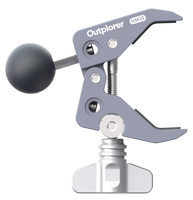 Uchwyt na telefon z amortyzacją powietrzną montaż uniwersalny Outplorer P100-A